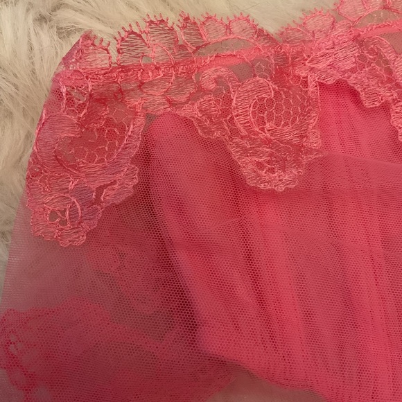 Victoria’s Secret Sheer Floral Teddy - Picture 5 of 5